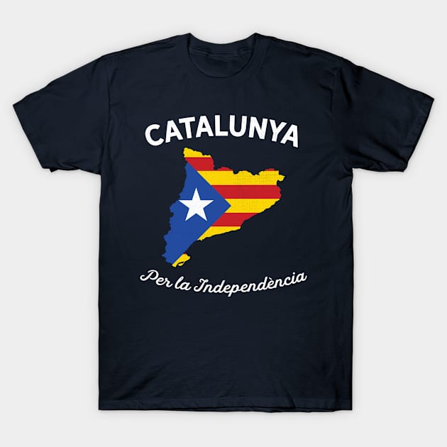 Catalunya - Per la Independència T-Shirt by phenomad